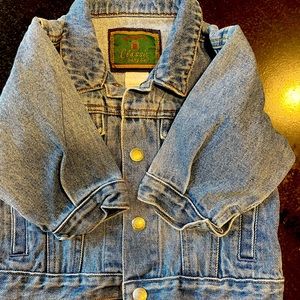 Gap Baby, blue Jean jacket.